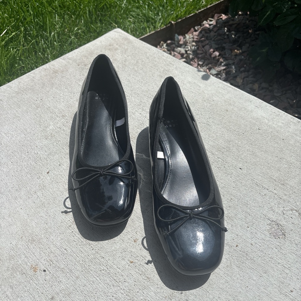 A New Day Black Loafers Flats
